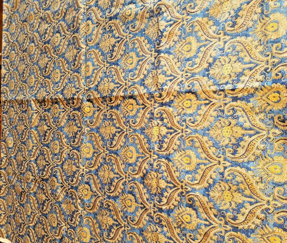 Tissus Ameublement  des années 50 en coton -  240 cm x 123 cm - Photo 3/4