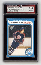 1979-80 WAYNE GRETZKY OPC RC #18 KSA 9.5 NGM O-PEE-CHEE ROOKIE CARD. rookie card picture