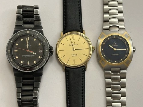 Vintage Omega watches Job Lot - Spares or Repair