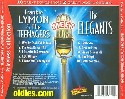 FRANKIE LYMON & THE TEENAGERS/THE ELEGANTS FRANKIE LYMON & THE TEENAGERS MEET TH