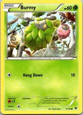 Burmy Common XY - Fates Collide 2/124 NM
