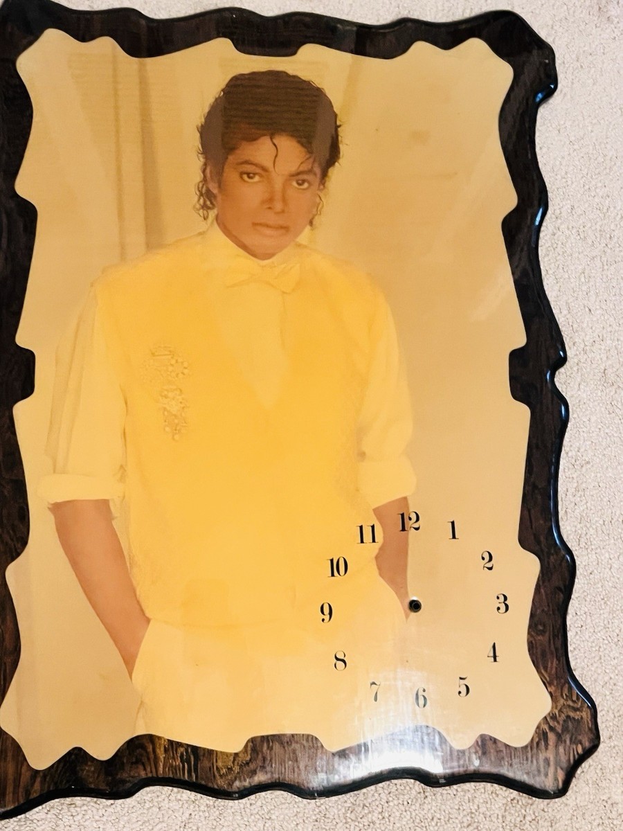 Vintage Michael Jackson Wall Clock | eBay