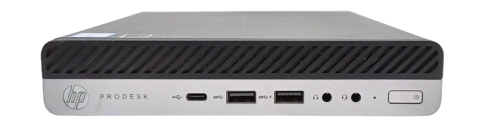 HP ProDesk 600 G4 Micro PC, Core i7 8th Gen, 8GB RAM, 256GB SSD, Windows 11 - Image 2 of 4