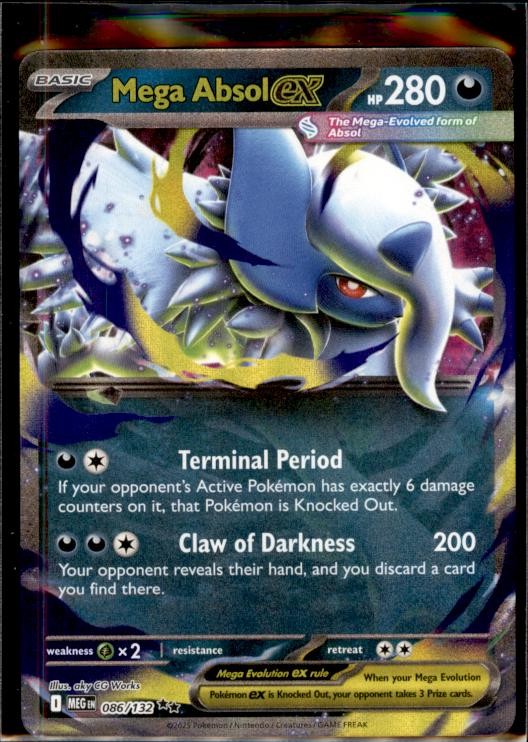 ME01: Mega Evolution #086/132 Mega Absol ex