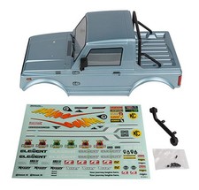 Element RC 42196 Metallic Blue Bushido+ Body Set for Enduro