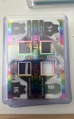 2024 Leaf ITG-Draft Night Memories Kobe B.Ray Allen Peja Stojakovic#DNM-1 #20/40