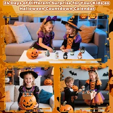 Gnome Advent Calendar 2025,Halloween Countdown Advent Calendar,Advent Calenda...