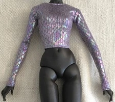 TOP FROM HOLOGRAPHIC NOVAE 12" NU FACE W CLUB EXCL. INTEGRITY TOYS DOLL