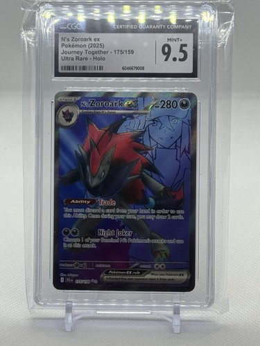 N's Zoroark ex graded CGC 9.5 for sale on eBay