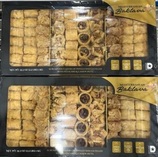 Mediterranean Honey Baklava – 35.3 oz (2 Pack)