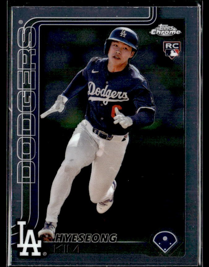 2025 Topps Chrome Hyeseong Kim Rookie