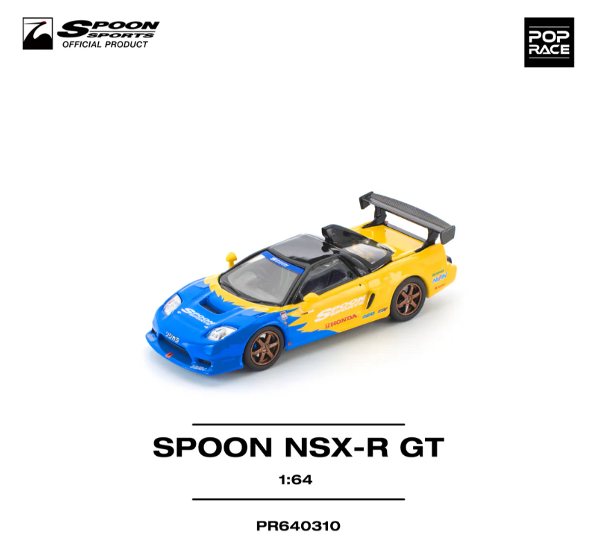 Pop Race Honda NSX-R Spoon 640310 1/64 | eBay
