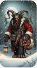 Hayleybug 1 oz Yule's Dark Shepard - Krampus Silver Art Bar