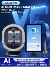 15.6 inch New 3D Facial Skin Analyzer Machine Skin Analyzer Facial Machine x5