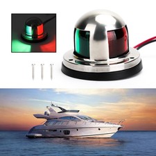 2 in 1 LED Navigationslichter Positionslicht Positionsleuchte Boot 12V Edelstahl
