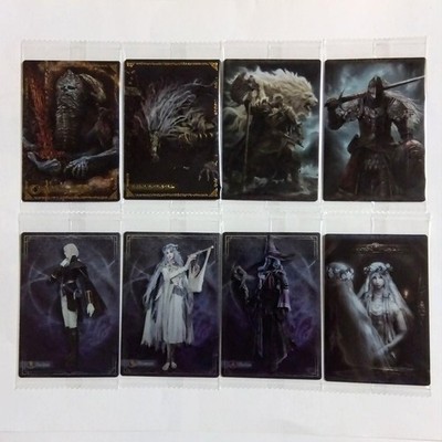 Elden Ring Night Rain Twin Wafer Set of 8 Cards Gold Foil Bulk Sale Age14+