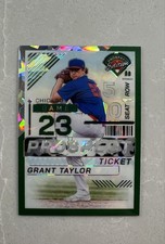 2024 Panini Prospect Edition - Grant Taylor #56 Green Ice Prizm /99 (RC)