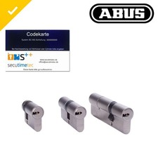3er Set ABUS EC550 Gleichschließend Profilzylinder Schloss NEU N+G mit Codekarte