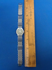 AUTHENTIC LADIES MOVADO MUSEUM SILVER TONE ESPERANZA WATCH MODEL 84 -25-811.4
