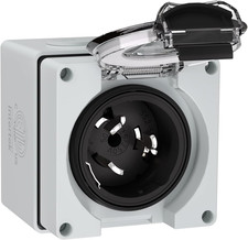 50Amp Power Inlet Box,Nema SS2-50P 125/250Vol...