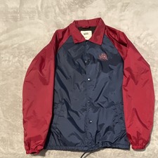 VANS Men s S Red/Blue Coach Windbreaker Jacke...