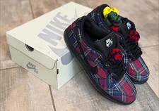 Nardwuar x SB Dunk Low Tartan 2025 II1493-600 Men's Size US 7-12