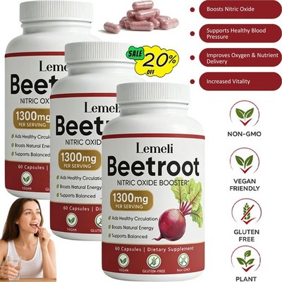Share Lemeli Beetroot - 1300mg, Lemeli Beet Root Supplement 