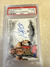 2015 Topps WWE Undisputed Auto Ryback #UA-RY Auto PSA 9 MINT