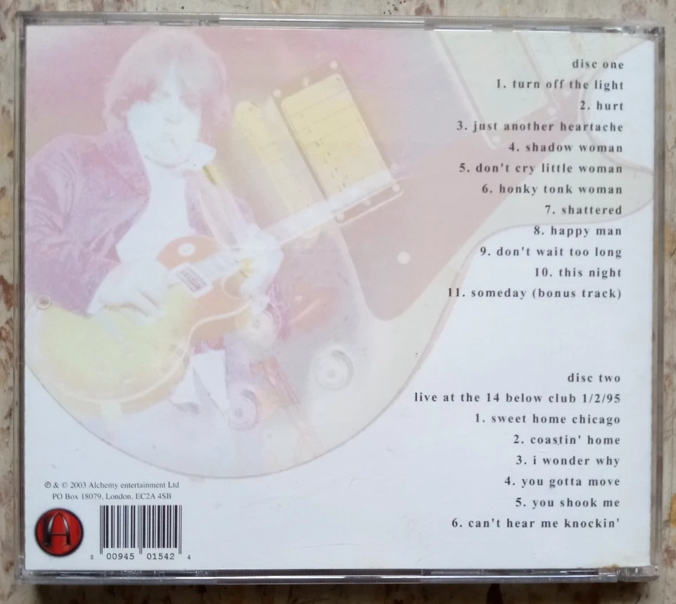 Мик Тейлор - Shadowman 2 CD - Изображение 2 из 2