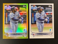 2022 Topps Series 1 1st Edition Vladimir Guerrero Jr. #300 GOLD Parallel + Base