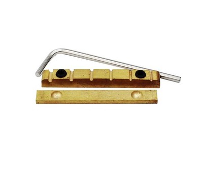Guyker 43mm Adjustable Guitar Nut - Brass Bell (43 x 5mm) Brass, Gold 