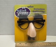 Joking Around Kid's Size Groucho Glasses Nose Mustache Eyebrows Novelty Glasses