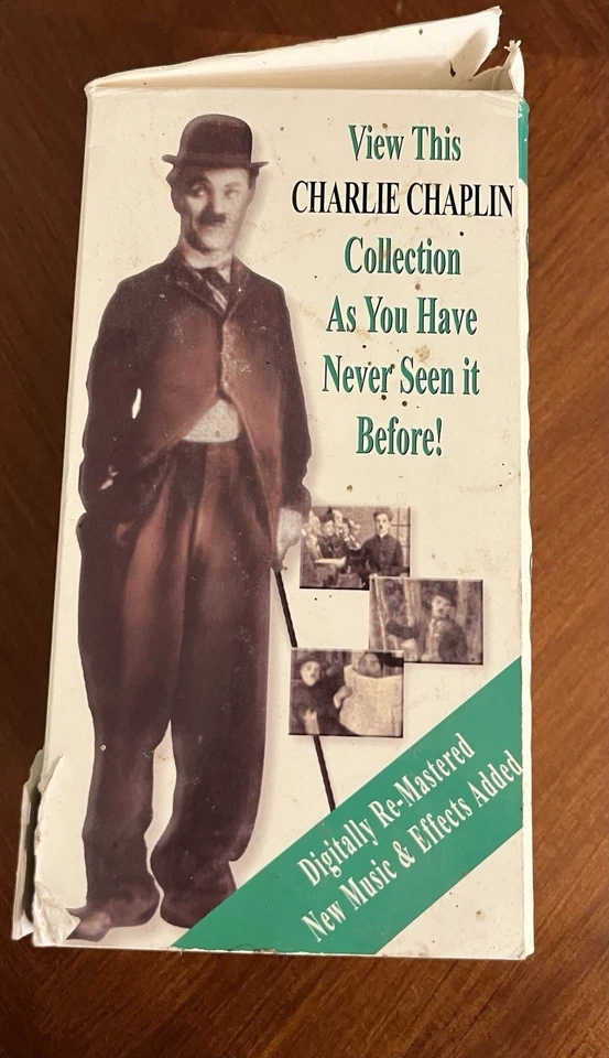 CHARLIE CHAPLIN COLLECTION Vol 1, 4-Pack VHS 10 Charlie Chaplin movies SEALED! Foto 4 de 4