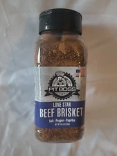 Pit Boss Seasoning Rubs 11.5oz, Lonestar Beef Brisket, EXP June 15, 2026