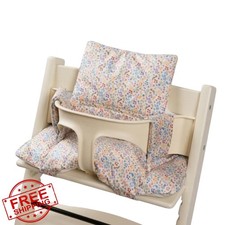 Gembebe Waterproof Stokke Tripp Trapp Cushion Cotton Flower Garden