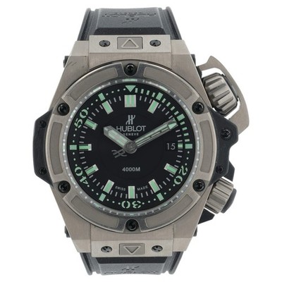 Hublot King Power Titanium Black Dial 48mm Automatic Mens Watch 731.NX.1190.RX