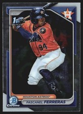 2024 Bowman Chrome Prospects Pascanel Ferreras #BCP-240 JW1