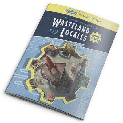 Modiphius Entertainment Fallout The Roleplaying Game Map 2 Wasteland