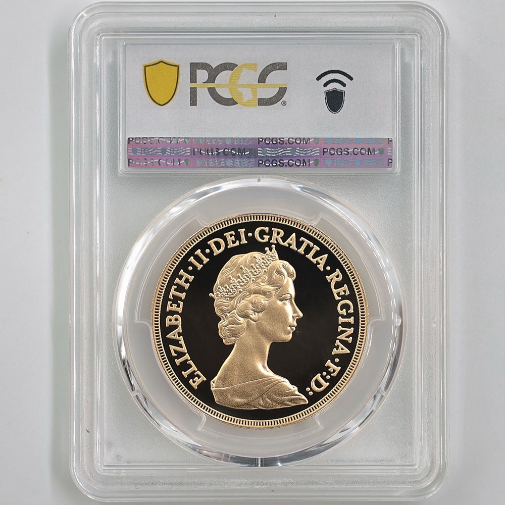 1981 Great Britain Elizabeth II Sovereign £5 Gold Proof Coin