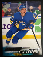 JACK QUINN 2022-23 UPPER DECK YOUNG GUNS ROOKIE CARD YG RC #204 204. rookie card picture