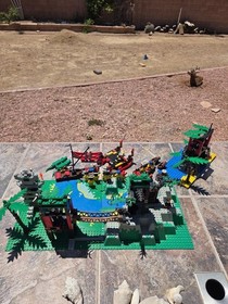 LEGO Pirates: 94' Enchanted Island (6278),Forbidden Island(6264),Catamaran(6256)