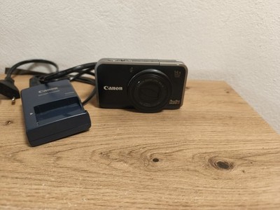 Canon PowerShot SX210 Is Digitalkamera, Silber Schwarz