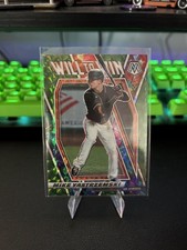 2021 Panini Mosaic #WTW12 Mike Yastrzemski Will to Win Green