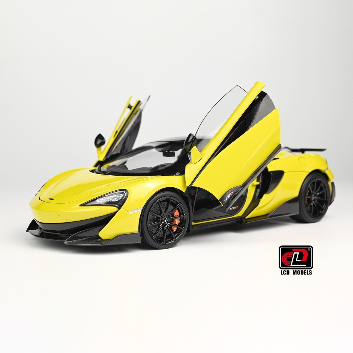 LCD Models 1:18 - McLaren 600LT Yellow - Diecast Model | eBay