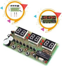 6-Digit DIY Digital Electronic Clock Kit Alarm Clock Kit for Soldering Practice