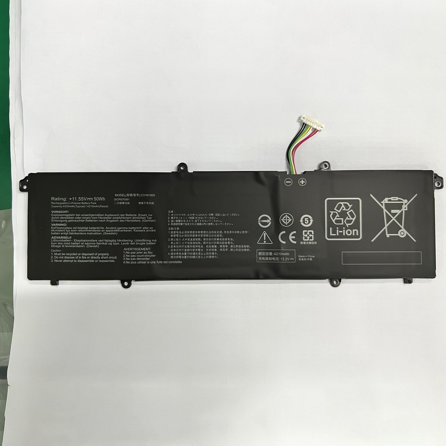 Batteria C31N1905 per Asus VivoBook S14 M433 S433 S433FL S15 S533