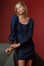 NWT ANTHROPOLOGIE ASHA SHIMMER MINI DRESS- SIZE SMALL