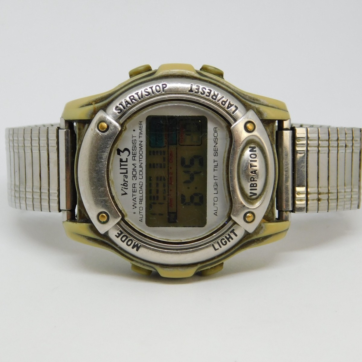 Global Assistive Devices Ink. Vibra Lite3 Digital Men's Watch Sz