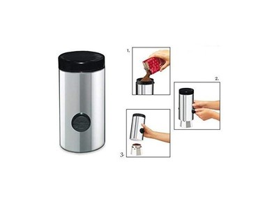 MELICONI DOSATORE DOSA CAFFE' INOX PER CAFFETTIERE MOKA COPERCHIO NERO |  eBay