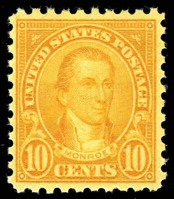US # 591 10¢ Monroe perf 10, VF-XF OG NH MNH | eBay